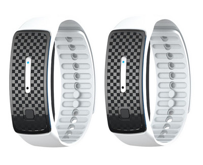 2 vnt Ultragarsinė apyrankė nuo uodų atbaidanti apyrankė nuo uodų žudikų, kenkėjų vabzdžių vairuotojas apyrankė, atbaidanti vabzdžius, USB įkrovimas