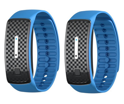 2 vnt Ultragarsinė apyrankė nuo uodų atbaidanti apyrankė nuo uodų žudikų, kenkėjų vabzdžių vairuotojas apyrankė, atbaidanti vabzdžius, USB įkrovimas