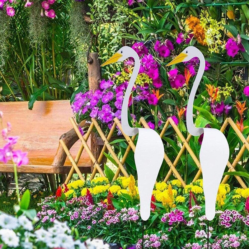 „Swirl Bird Pink Flamingo Dynamic Bird Slight Garden Breeze Bird Wind“ meno dekoracijos kiemo lauko tvenkinio baseino fontanui