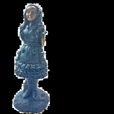 Alisa Stebuklų šalyje Skrybėlininkės sodo dervos rinkinio statulų papuošalai