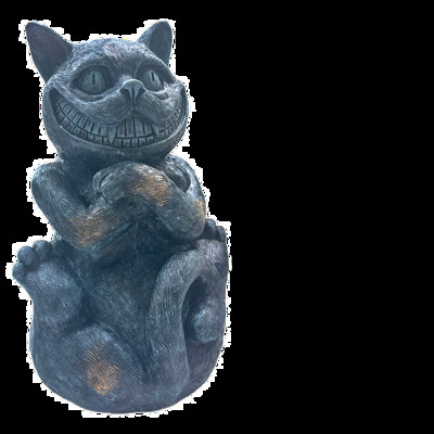 Alisa Stebuklų šalyje Skrybėlininkės sodo dervos rinkinio statulų papuošalai