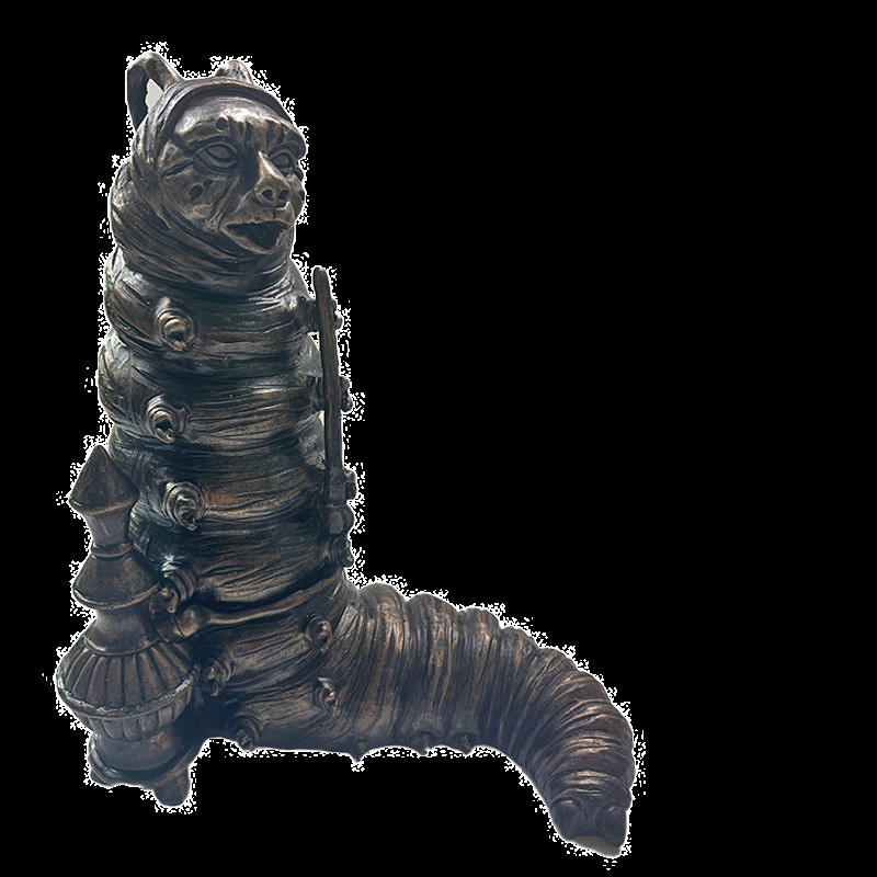 Alisa Stebuklų šalyje Skrybėlininkės sodo dervos rinkinio statulų papuošalai