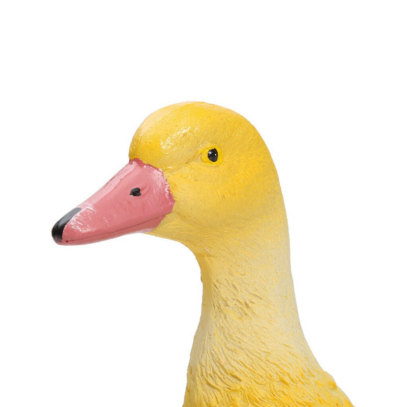 Derva Dirbtinė antis Sodo skulptūra Namų papuošalai Statulos Realistiška lauko imitacija Tvenkinio dekoras Kraštovaizdžio amatai