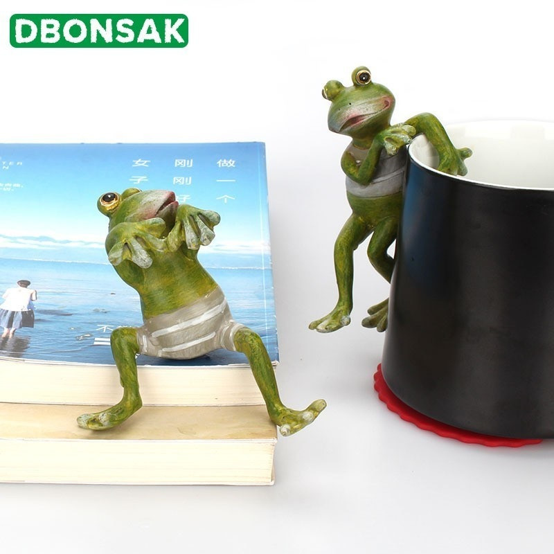 2/4 kom. Kreativne žabe penjačice Bonsai Ukrasna viseća žaba Vanjski vrtni ukras saksije za kućni stol Vrtni ukrasni ukras