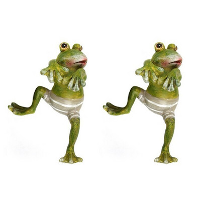 4 vnt Fairy Garden Kūrybinės laipiojimo varlės Bonsai Dekoratyvinės sodo varlės lauko vazono dekoras namų stalui Ornamentas escultura