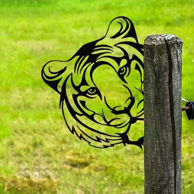 Ūkis žvilgčiojanti karvė Balkono kiemas Dekoratyvinis metalinis Sodo Meno Apsauga Kabantys Papuošalai Karikatūros Lauko Statulos Namų Meno Papuošalai