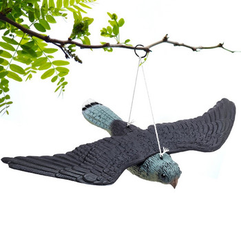 Нов Flying Falcon Cat Bird Scare Protect Fish Garden Decoy Хуманно средство за възпиране на птици