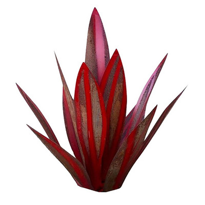 „Pasidaryk pats“ metalinė dirbtinė tekila kaimiška 9 lapų agavos augalo skulptūra kiemo meno statula lauko tuino sodo namų kiemo puošmena