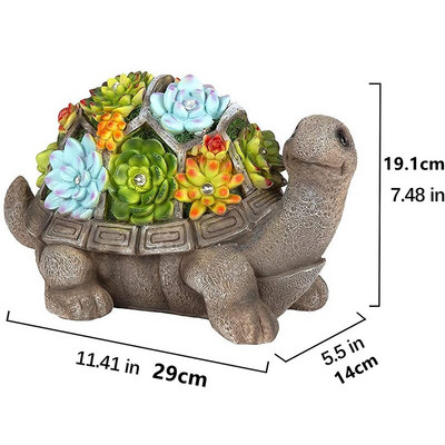 Sodo dervos ornamentas su saulės energija maitinamomis lemputėmis. Sodo nykštuko fėjos statula kiemo vejai kiemui Sodo dekoro įkurdinimo dovana