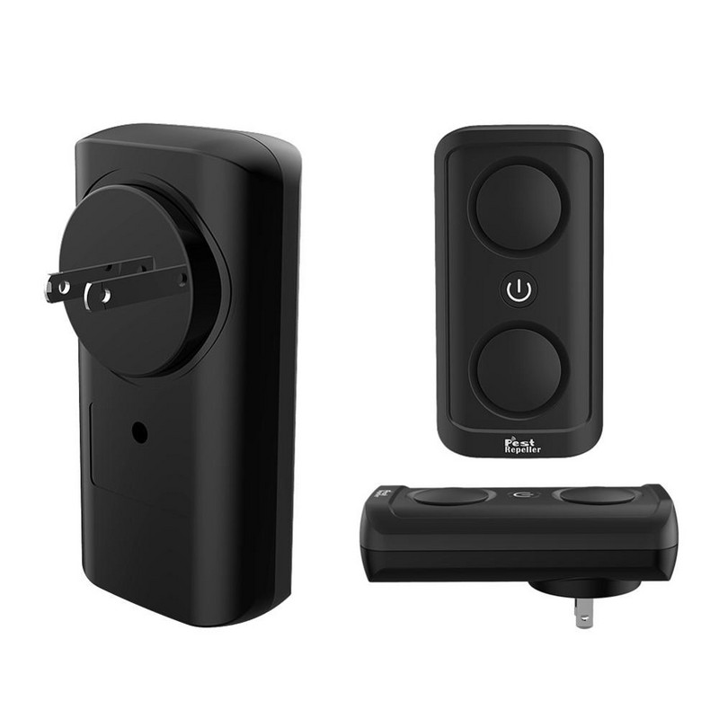 Ultragarsinis kenkėjų pelių uodų atbaidymo kištukas, netoksiškas kūdikiams ir naminiams gyvūnėliams saugus kenkėjų repelentas, skirtas uodams, pelėms, ES / JAV / JK / AS kištukas