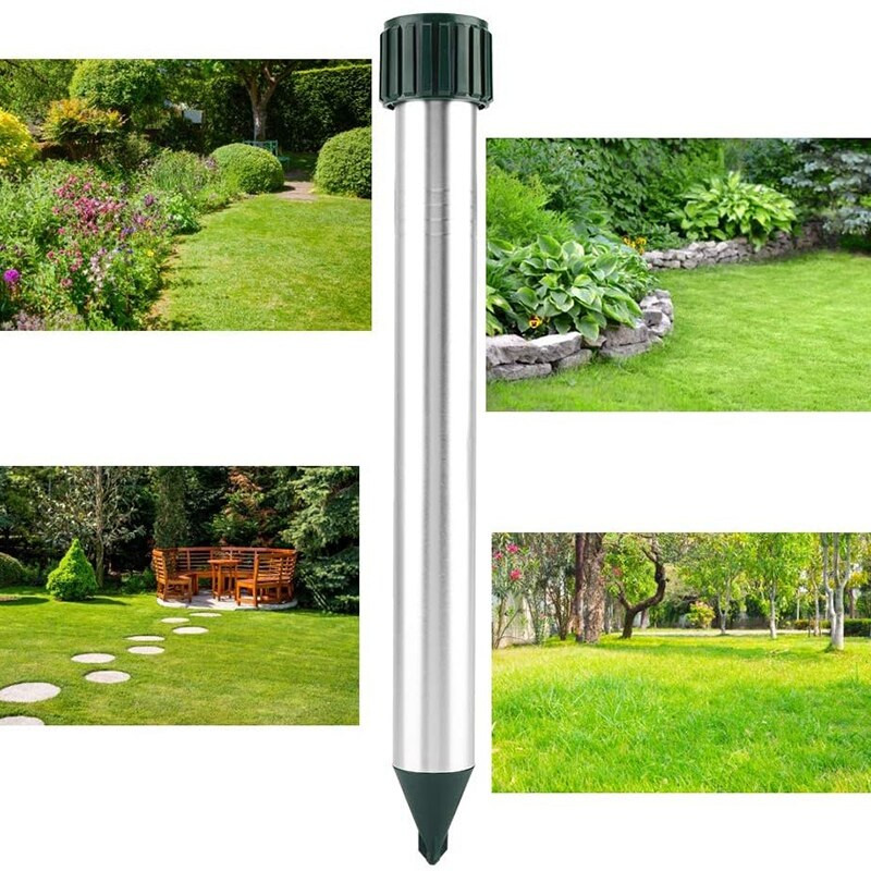 2 db vakondriasztó vibrációs motorral, vakondszabályozással, pocokriasztóval, vakondriasztóval, rovarirtóval hangyákhoz, kígyókhoz, egerekhez stb. CNIM Ho