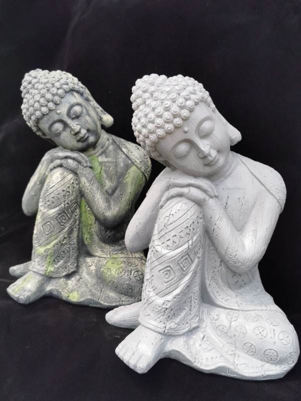 Kinų dzen Miegančio Budos statula Dervos papuošalai Sodas Lauko Balkonas Figūrėlės Puošyba Kiemo Vila Skulptūra Amatai