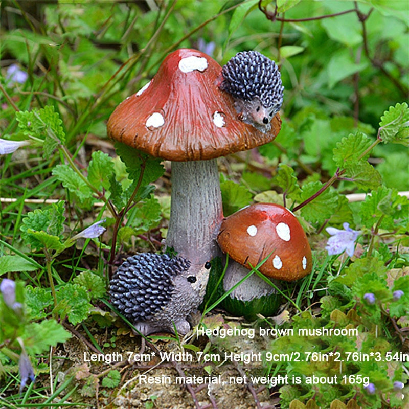 Smola Životinjska gljiva Figurica Terarij Zanat Vilinski vrt Minijaturni ukras Krajolik Bonsai Dekoracija Kućica za lutke Vrtlarstvo