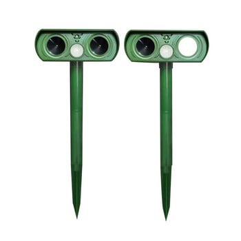 Απωθητικό υπερήχων Cats Yard Wild Animal Dog Repeller Sound Sound Wterprrof Solar Animal Repeller For Garden Pest Repeller