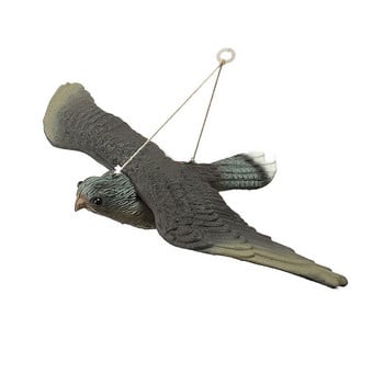 Нова фалшива примамка за птици Flying Falcon Cat Bird Scare Protect Fish Garden Decoy Humane Bird Decoy Garden Decoration