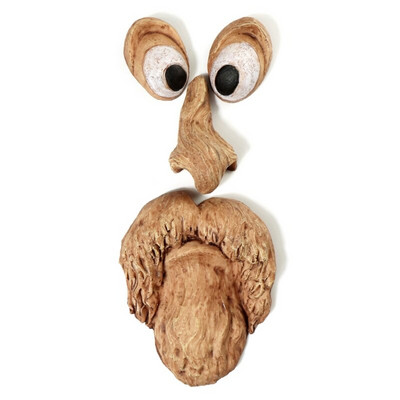 Zabavna smola Dekoracija debla uskršnjeg drvca Viseće stablo Lice starca Vrtni ukras Zidni ukras