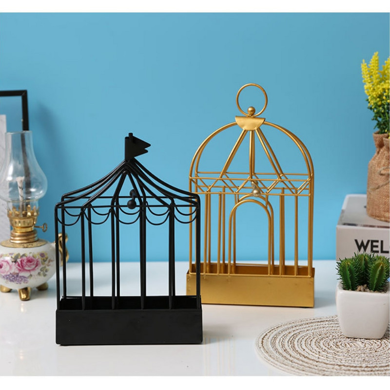 Kūrybingas uodų ritės laikiklis šiaurietiško stiliaus paukščių narvelio formos vasaros diena geležinis uodus atbaidantis smilkalų stovo lėkštės namų dekoravimas