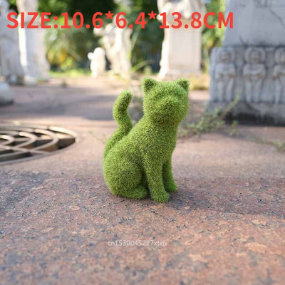 Dekoratyvinis besišlapinančio šuns lopšis Pulkuojančių šunų skulptūros Statula be piršto genėti ar laistyti Dekoratyvinis naminių gyvūnėlių sodo dekoras