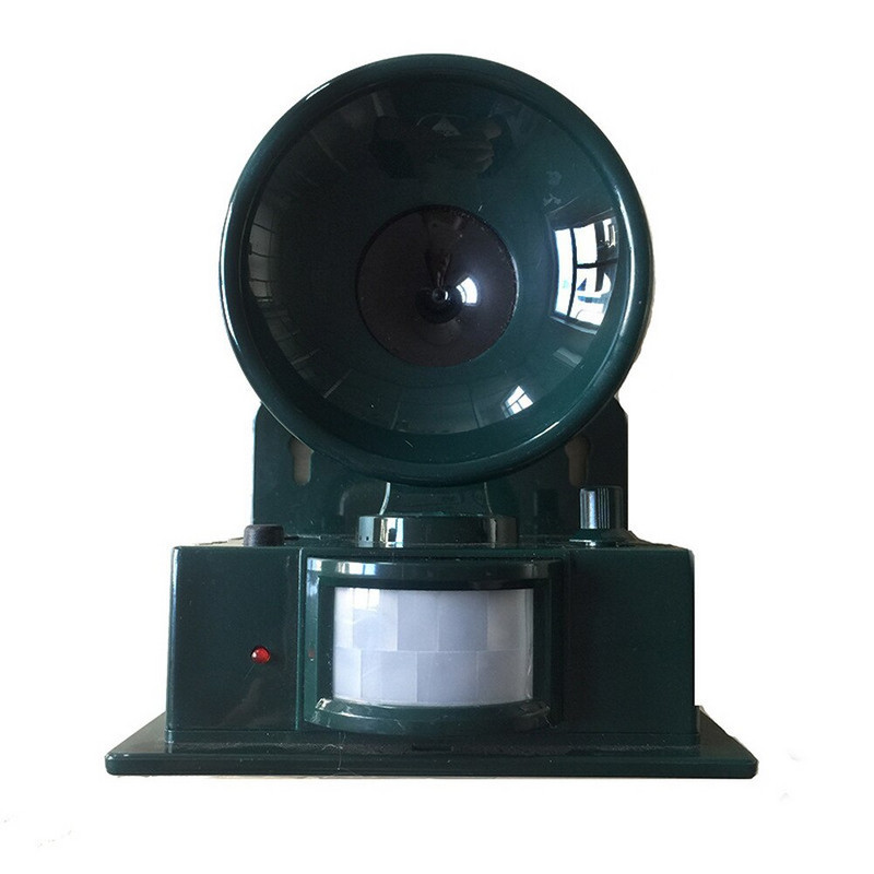 Grădină în aer liber Repelant solar cu ultrasunete pentru dăunători Dispozitiv pentru respingere a șoarecilor pentru animale Senzor PIR Păsări de grădină Instrument de respingere a câinilor pentru pisici Țineți animalele departe