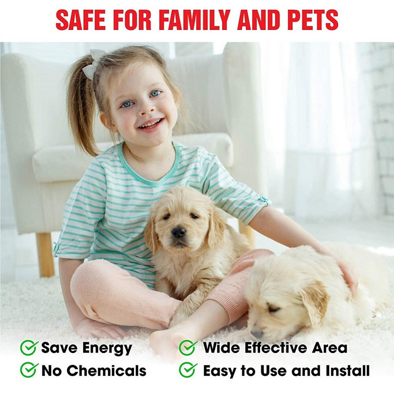 Syezyo elektroninės pelės atbaidymo priemonės 3 viename, įkišamas patalpų vabzdžių atbaidiklis | Vidinis voverių atbaidiklis | Kuojų atgrasymo priemonė