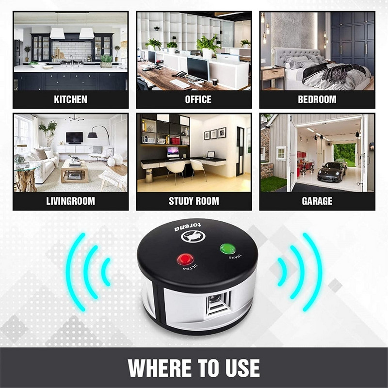 Syezyo elektroninės pelės atbaidymo priemonės 3 viename, įkišamas patalpų vabzdžių atbaidiklis | Vidinis voverių atbaidiklis | Kuojų atgrasymo priemonė