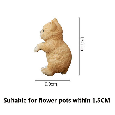 Kreativna posuda za cvijeće Privjesak Životinje Kip od smole Vrtlarstvo Privjesak Dekoracija Vila Ukras vrta Rukotvorine Viseća košara Ornament