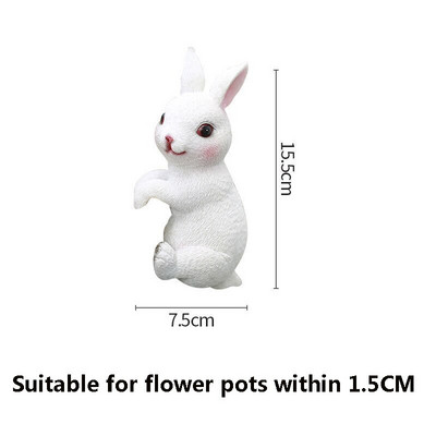 Kreativna posuda za cvijeće Privjesak Životinje Kip od smole Vrtlarstvo Privjesak Dekoracija Vila Ukras vrta Rukotvorine Viseća košara Ornament