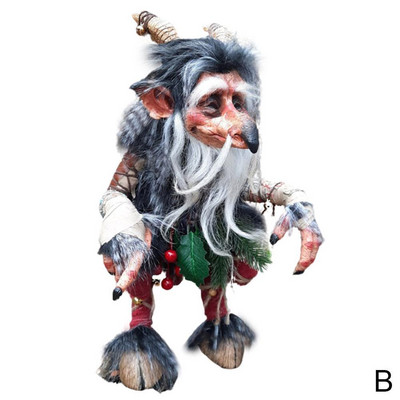 Kiemo didžiojo goblino dervos figūrėlės Helovino nykštukų dekoracijos lauko sodo nykštukų elfų puošmenos siaubo vejos skulptūros amatai