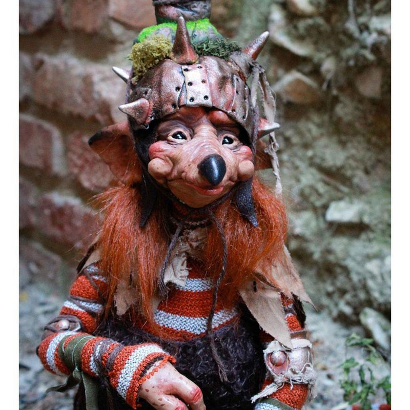 Kiemo didžiojo goblino dervos figūrėlės Helovino nykštukų dekoracijos lauko sodo nykštukų elfų puošmenos siaubo vejos skulptūros amatai