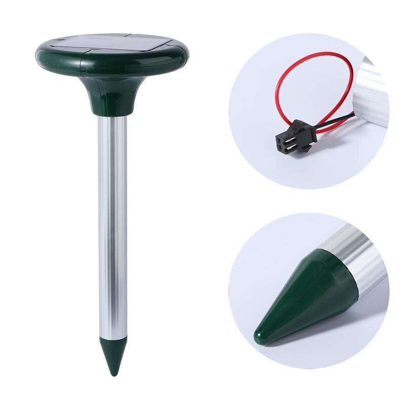 Saulės energija varomas ultragarsinis „Mole Gopher“ graužikų gaudytojas