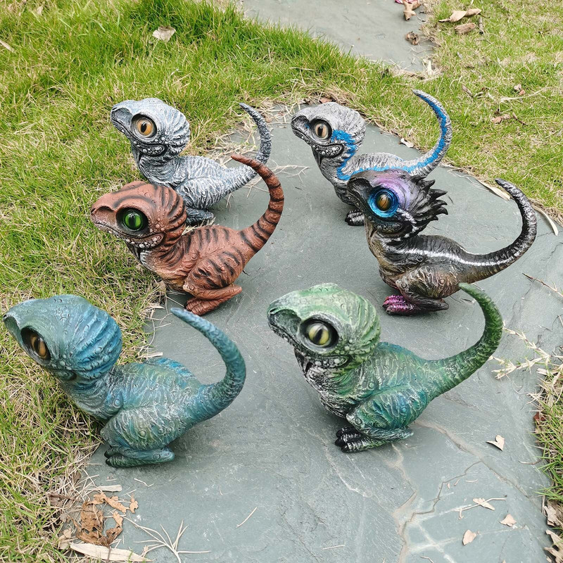 Každodenná kolekcia Živicová simulácia Magické zviera Drak Dinosaurus Miniatúrna rozprávková záhrada Terárium Bonsaj Dekorácia Figúrka draka