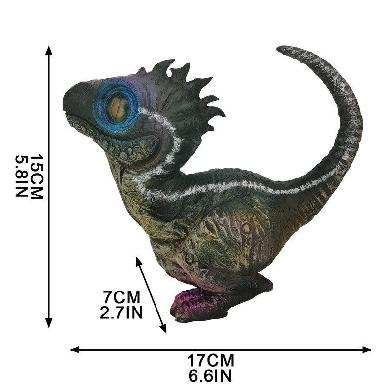 Každodenná kolekcia Živicová simulácia Magické zviera Drak Dinosaurus Miniatúrna rozprávková záhrada Terárium Bonsaj Dekorácia Figúrka draka