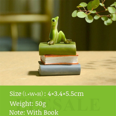 Kūrybiška miela derva kaimo varlių statula Lauko varlių skulptūra namų stalui sodo parduotuvė Dekoratyvinis dekoras Ornamentas Dropshipping