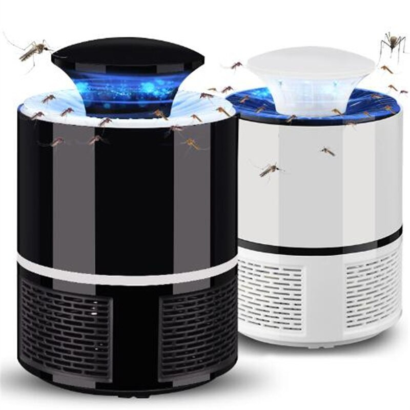 Capcană electrică USB pentru țânțari LED Anti țânțari Lampara Insecte Mosquito Muggen Killer Lampă pentru ucigarea țânțarilor Repelent silentios