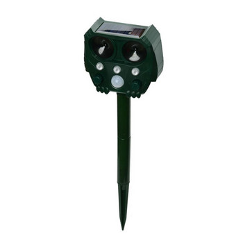 Animal Repeller Solar Power Motion Activated Ultrasonic Bird Cat Dog Repeller Frighten Animal Repeller για υπαίθρια κηπουρική