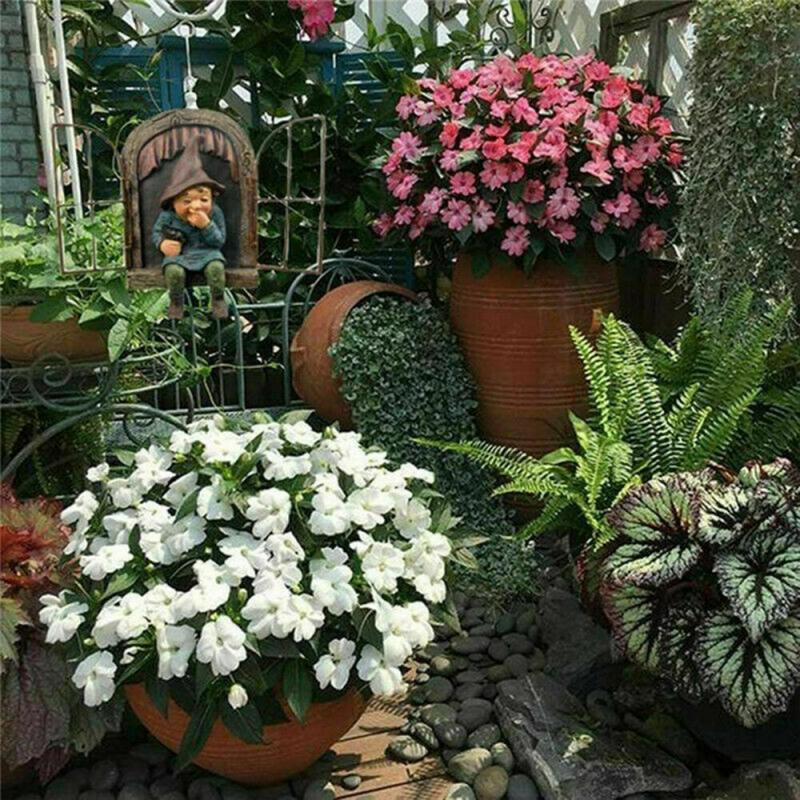 Vallatuid aiakujud Õues Aiandus Päkapiku Ornamendid Päkapikk Naljakas aed Koduskulptuurid Kaunistus õuetarbed