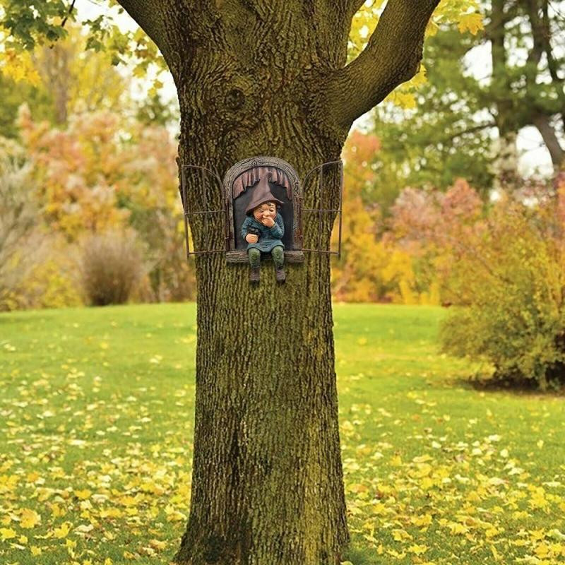 Vallatuid aiakujud Õues Aiandus Päkapiku Ornamendid Päkapikk Naljakas aed Koduskulptuurid Kaunistus õuetarbed