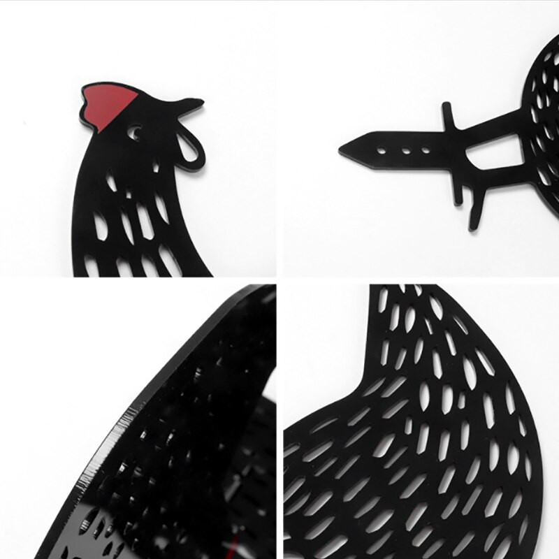 5kom vrtnih kipova Umjetnički ukrasi za pileće dvorište Ukrasi za kočiće za vanjsko dvorište Travnjak Podni vrt Ukrasi za dom