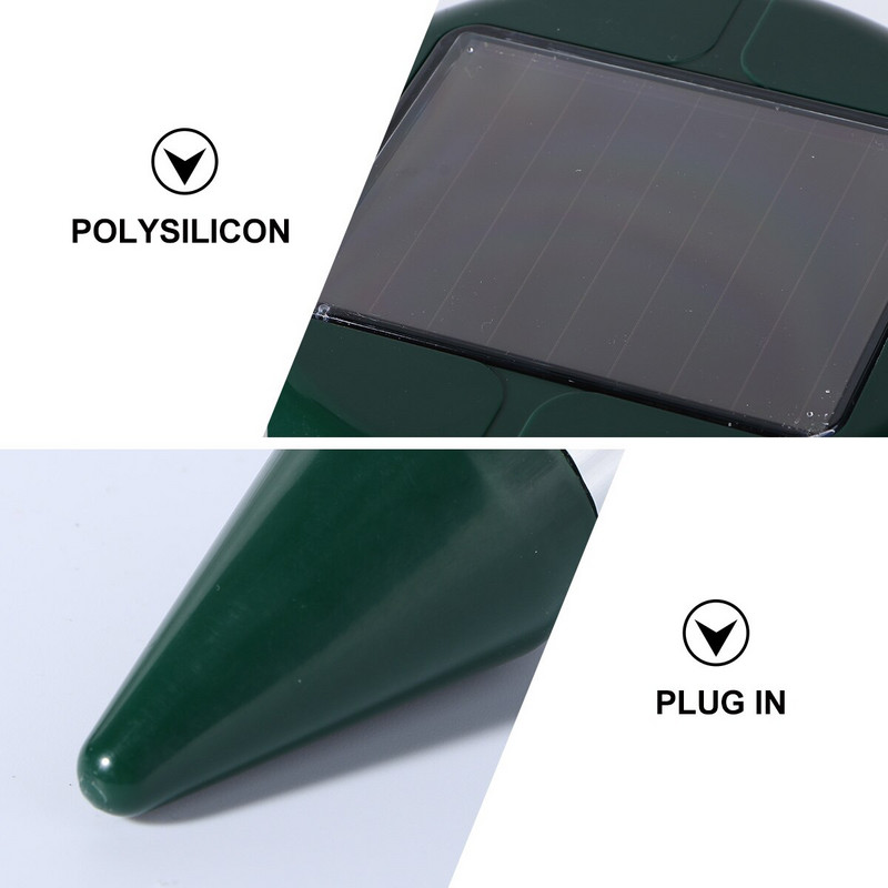 Saulės energija varomas ultragarsinis „Mole Gopher“ graužikų gaudytojas