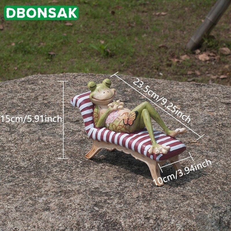 Varlių apdaila Derva Varlė sodas Skulptūra Gyvūnų Skulptūra Namų biuras Stalinis sodas Kiemo apdaila Sodo puošmena