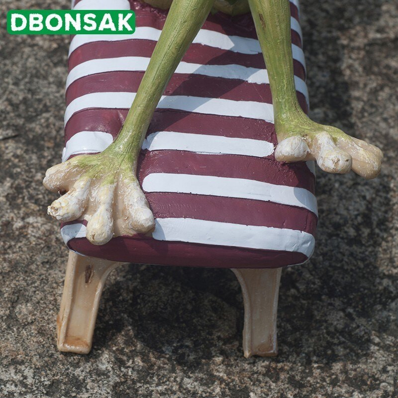 Varlių apdaila Derva Varlė sodas Skulptūra Gyvūnų Skulptūra Namų biuras Stalinis sodas Kiemo apdaila Sodo puošmena