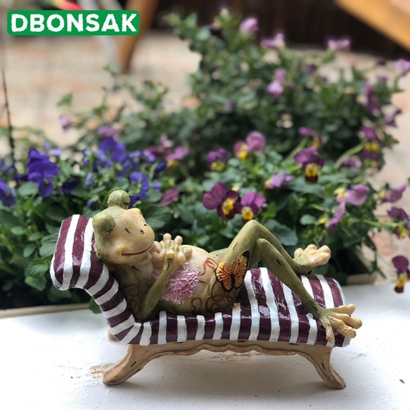 Varlių apdaila Derva Varlė sodas Skulptūra Gyvūnų Skulptūra Namų biuras Stalinis sodas Kiemo apdaila Sodo puošmena