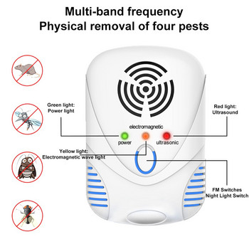 Домакински преносим електронен звуков звуков плъх, отблъскващ гризачи, плевня, офис, борба с насекоми, борба с вредители, отхвърлящ насекоми, домашни консумативи