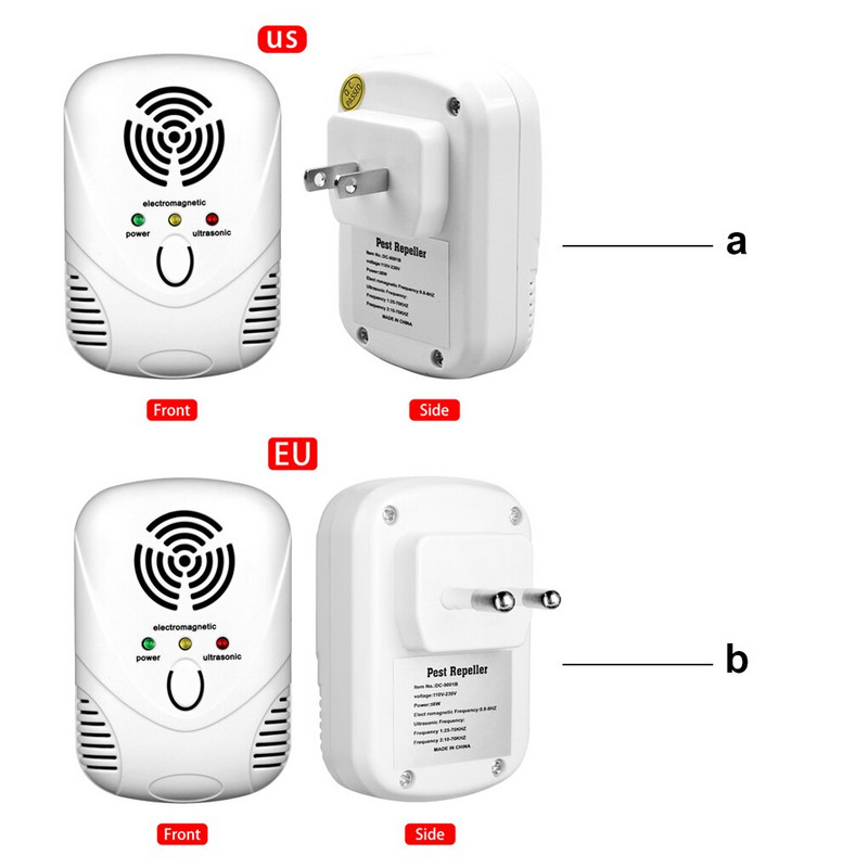 Buitinis nešiojamas elektroninis garsinis žiurkės graužikų atbaidiklis tvarte Biuro nuo vabzdžių kenkėjų kontrolės klaidų atmetimo priemonės namų reikmenys