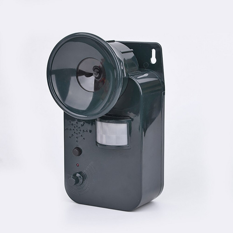 Lauko ultragarsiniai kenkėjų atbaidymo aparatai Gyvūnų repelentai Sodo Pelės Žiurkės Voverės Paukščiai Skunksai Katės Šuo Lapės Atbaidiklis