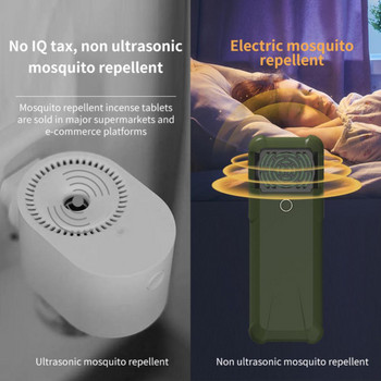 Ηλεκτρικό αντικουνουπικό φορητό φορτιζόμενο θερμαντικό εντομοαπωθητικό κάμπινγκ αδιάβροχο εργαλείο κουνουπιών κατά των σφαλμάτων