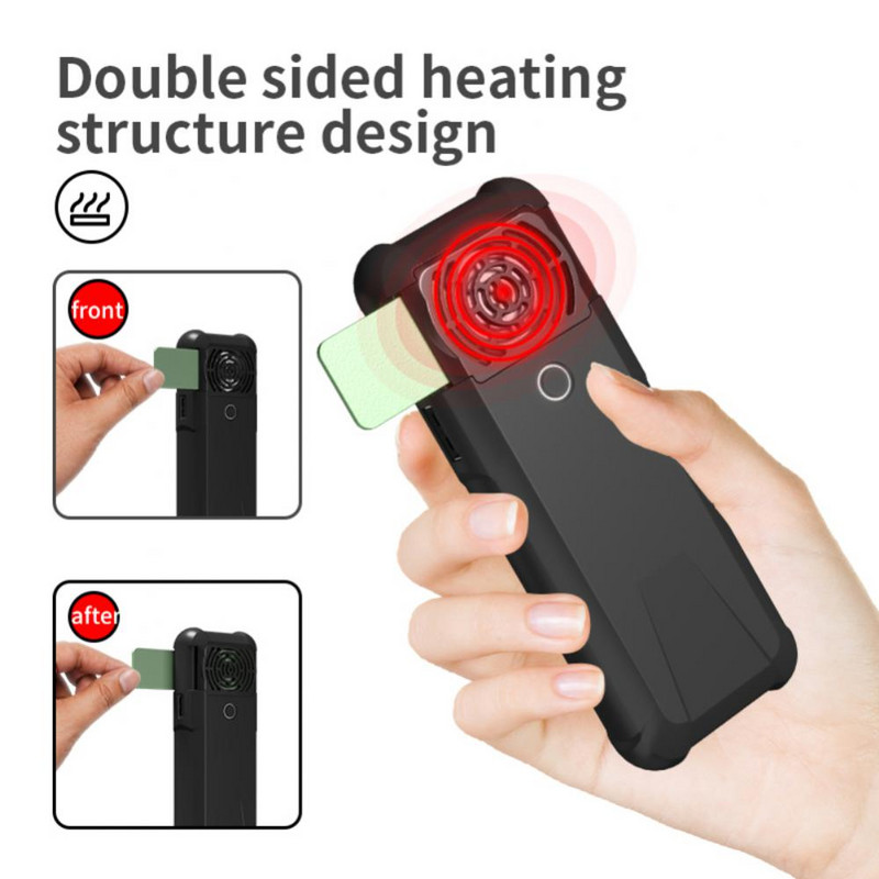 Elektrinis uodus atbaidantis nešiojamasis įkraunamas šildymas vabzdžių atbaidantis uodų kempingas vandeniui atsparus kovos su uodais įrankis