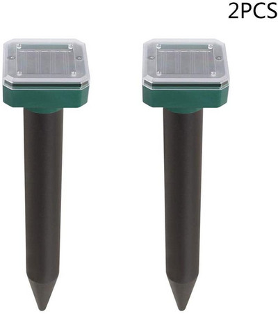 1/2/4/8 vnt Kurmių žiurkes atbaidantis saulės ultragarsinis atbaidiklis Spike Garden Kenkėjus atbaidantis pelės gaudyklė