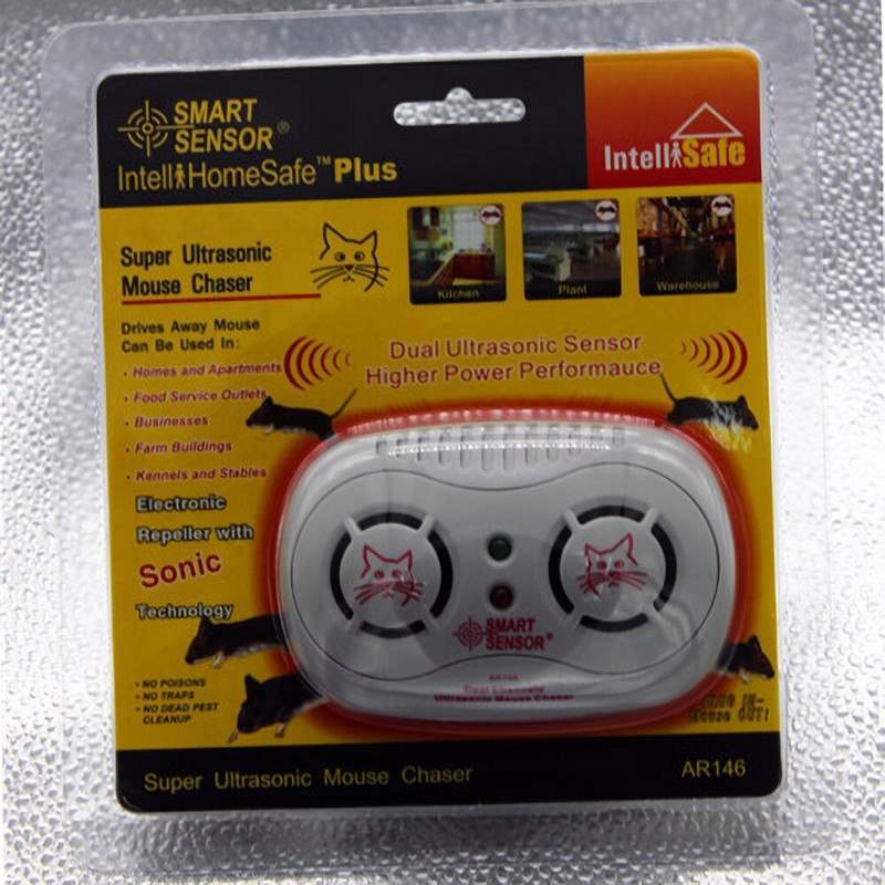 Veiksmingas ultragarsinis vabzdžių atbaidiklis, skirtas buitinėms žiurkėms atbaidyti elektroniniai kenkėjai atmeta pelėms skirtus prietaisus