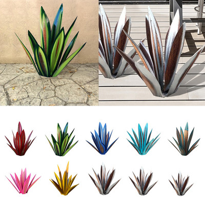 1 бр. Изкуствено змийско растение Направи си сам метално растение от агаве Art Outdoor Home Office Store